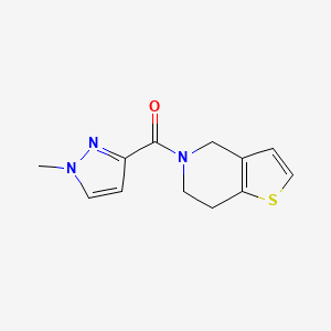 (6,7-dihydrothieno[3,2-c]pyridin-5(4H)-yl)(1-methyl-1H-pyrazol-3-yl)methanone