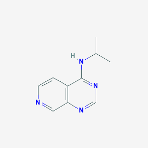 molecular formula C10H12N4 B3007444 N-isopropylpyrido[3,4-d]pyrimidin-4-amine CAS No. 2309727-50-0