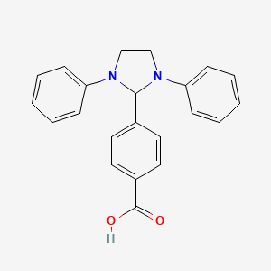 4-(1,3-Diphenylimidazolidin-2-yl)benzoic acid