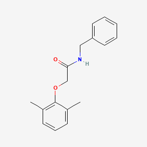 molecular formula C17H19NO2 B3007495 N-benzyl-2-(2,6-dimethylphenoxy)acetamide CAS No. 302574-65-8