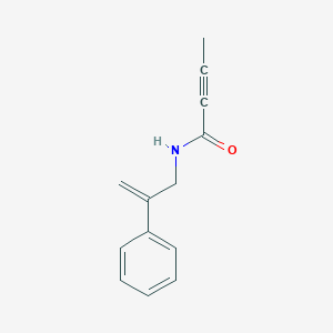 N-(2-Phenylprop-2-enyl)but-2-ynamide