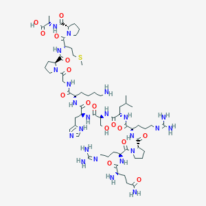 molecular formula C63H107N23O16S B3007584 (Ala13)-Apelin-13（人、牛、小鼠、大鼠） CAS No. 568565-11-7