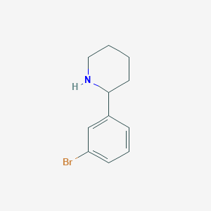2-(3-Bromophenyl)piperidine