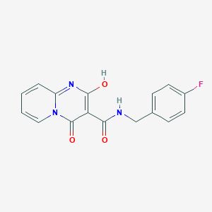 N-(4-fluorobenzyl)-2-hydroxy-4-oxo-4H-pyrido[1,2-a]pyrimidine-3-carboxamide