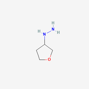 (Tetrahydrofuran-3-yl)hydrazine