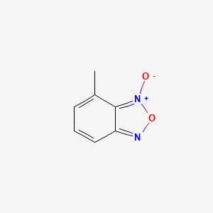 molecular formula C7H6N2O2 B3007789 7-Methylbenzo[c][1,2,5]oxadiazole 1-oxide CAS No. 3523-86-2
