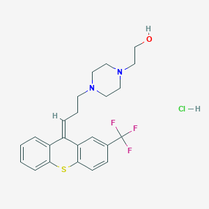 molecular formula C23H25F3N2OS.2HCl B030078 氟喷丁醇二盐酸盐 CAS No. 2413-38-9