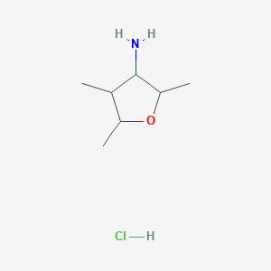 2,4,5-Trimethyloxolan-3-amine hydrochloride