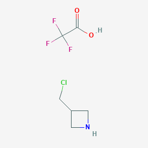 3-(Chloromethyl)azetidine; trifluoroacetic acid