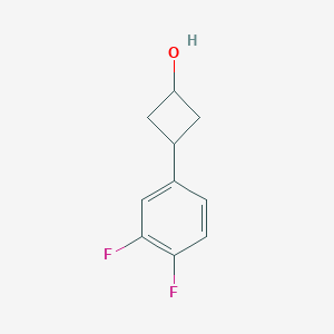molecular formula C10H10F2O B3007958 3-(3,4-Difluorophenyl)cyclobutan-1-ol CAS No. 1529123-12-3