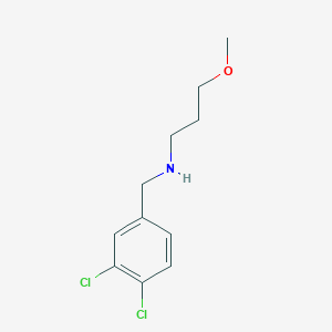 molecular formula C11H15Cl2NO B3007964 N-(3,4-dichlorobenzyl)-3-methoxypropan-1-amine CAS No. 103859-25-2