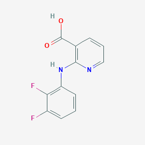 molecular formula C12H8F2N2O2 B3008005 2-(2,3-Difluorophenylamino)pyridine-3-carboxylic acid CAS No. 1228350-88-6