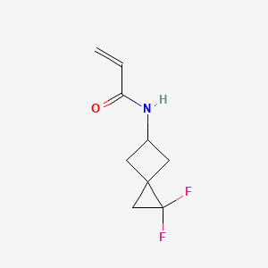 N-(2,2-Difluorospiro[2.3]hexan-5-yl)prop-2-enamide