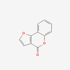 molecular formula C11H6O3 B3008031 4H-呋喃[3,2-c]色烯-4-酮 CAS No. 2290-09-7