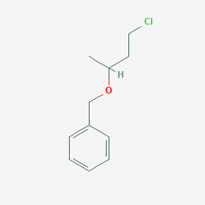 molecular formula C11H15ClO B3008079 {[(4-Chlorobutan-2-yl)oxy]methyl}benzene CAS No. 90812-69-4