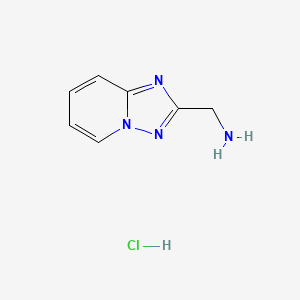 [1,2,4]Triazolo[1,5-A]pyridine-2-methanamine hcl