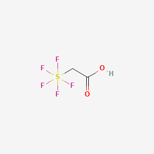 (Carboxymethyl)pentafluorosulfur(VI)