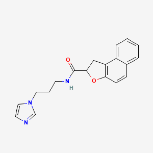 N-[3-(1H-imidazol-1-yl)propyl]-1,2-dihydronaphtho[2,1-b]furan-2-carboxamide