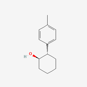 molecular formula C13H18O B3008270 trans-2-(4-Methylphenyl)cyclohexanol CAS No. 146923-71-9; 21666-91-1