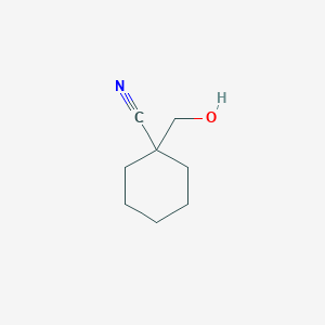 molecular formula C8H13NO B3008273 1-(羟甲基)环己烷-1-碳腈 CAS No. 50654-43-8