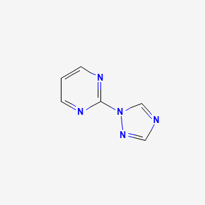 2-(1H-1,2,4-Triazol-1-yl)pyrimidine