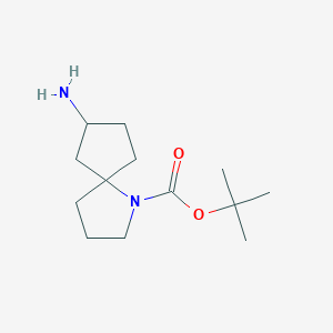 tert-Butyl 7-amino-1-azaspiro[4.4]nonane-1-carboxylate