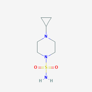 4-Cyclopropylpiperazine-1-sulfonamide