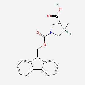(1R,5S)-3-(9H-Fluoren-9-ylmethoxycarbonyl)-3-azabicyclo[3.1.0]hexane-1-carboxylic acid