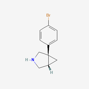(1R,5S)-1-(4-Bromophenyl)-3-azabicyclo[3.1.0]hexane
