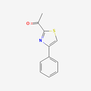 molecular formula C11H9NOS B3008568 1-(4-苯基-1,3-噻唑-2-基)乙酮 CAS No. 58351-05-6