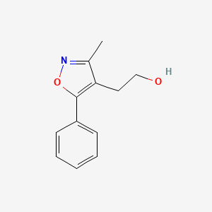2-(3-Methyl-5-phenyl-1,2-oxazol-4-yl)ethanol