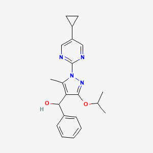 molecular formula C21H24N4O2 B3008676 Dhodh-IN-5 CAS No. 1644156-56-8