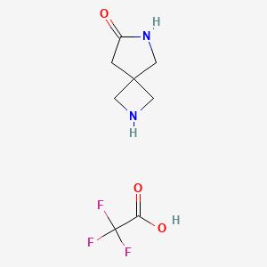 2,6-Diazaspiro[3.4]octan-7-one 2,2,2-trifluoroacetate