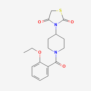 3-(1-(2-Ethoxybenzoyl)piperidin-4-yl)thiazolidine-2,4-dione