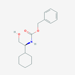 molecular formula C16H23NO3 B3008888 N-Carbobenzoxy-L-cyclohexylglycinol CAS No. 1334324-63-8