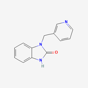 1-(Pyridin-3-ylmethyl)-1H-benzo[d]imidazol-2(3H)-one