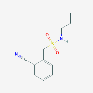 1-(2-cyanophenyl)-N-propylmethanesulfonamide