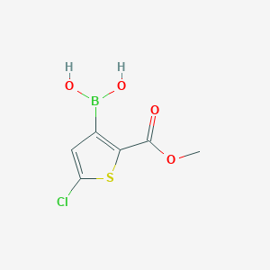 5-Chloro-2-(methoxycarbonyl)thiophene-3-boronic acid