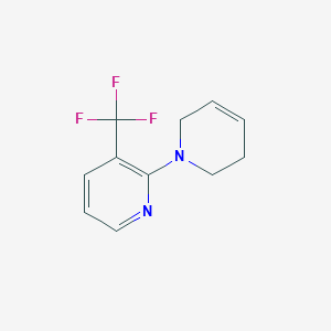 2-(3,6-Dihydro-2H-pyridin-1-yl)-3-(trifluoromethyl)pyridine