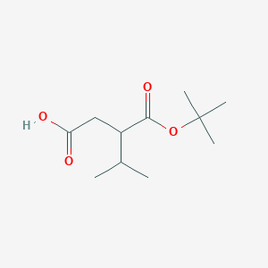 2-Isopropylsuccinic acid 1-tert-butyl ester