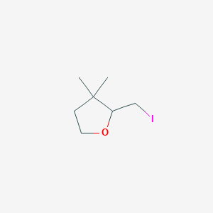 2-(Iodomethyl)-3,3-dimethyloxolane