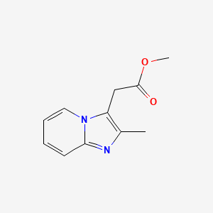 Methyl (2-methylimidazo[1,2-a]pyridin-3-yl)acetate