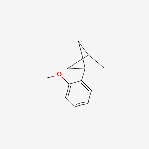 1-(2-Methoxyphenyl)bicyclo[1.1.1]pentane