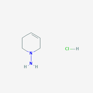 molecular formula C5H11ClN2 B3009353 N-氨基-1,2,3,6-四氢吡啶盐酸盐 CAS No. 89715-32-2