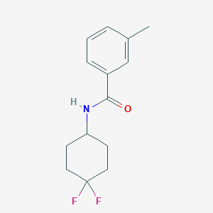N-(4,4-difluorocyclohexyl)-3-methylbenzamide