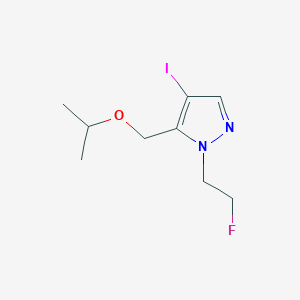 1-(2-fluoroethyl)-4-iodo-5-(isopropoxymethyl)-1H-pyrazole