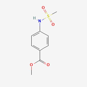 molecular formula C9H11NO4S B3009454 4-甲磺酰胺基苯甲酸甲酯 CAS No. 50790-28-8
