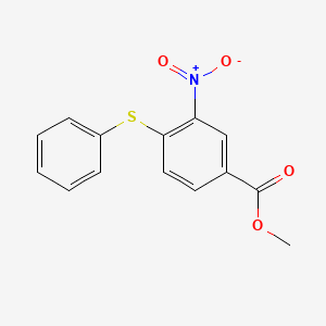 Methyl 3-nitro-4-(phenylthio)benzoate