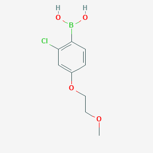 2-Chloro-4-(2-methoxyethoxy)phenylboronic acid