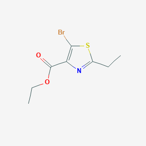 5-Bromo-2-ethyl-thiazole-4-carboxylic acid ethyl ester